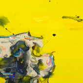 Scholar Stone Series-Yellow / 石在系列－黄色两联张 