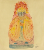 MAZU FO16. Mango Pomelo / 聖妃媽祖F016 楊枝甘露
